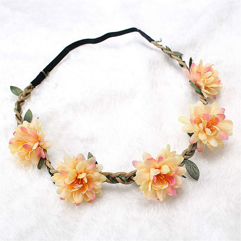 Wedding Arch Flower - Bandeau de sauna à fleurs Boho