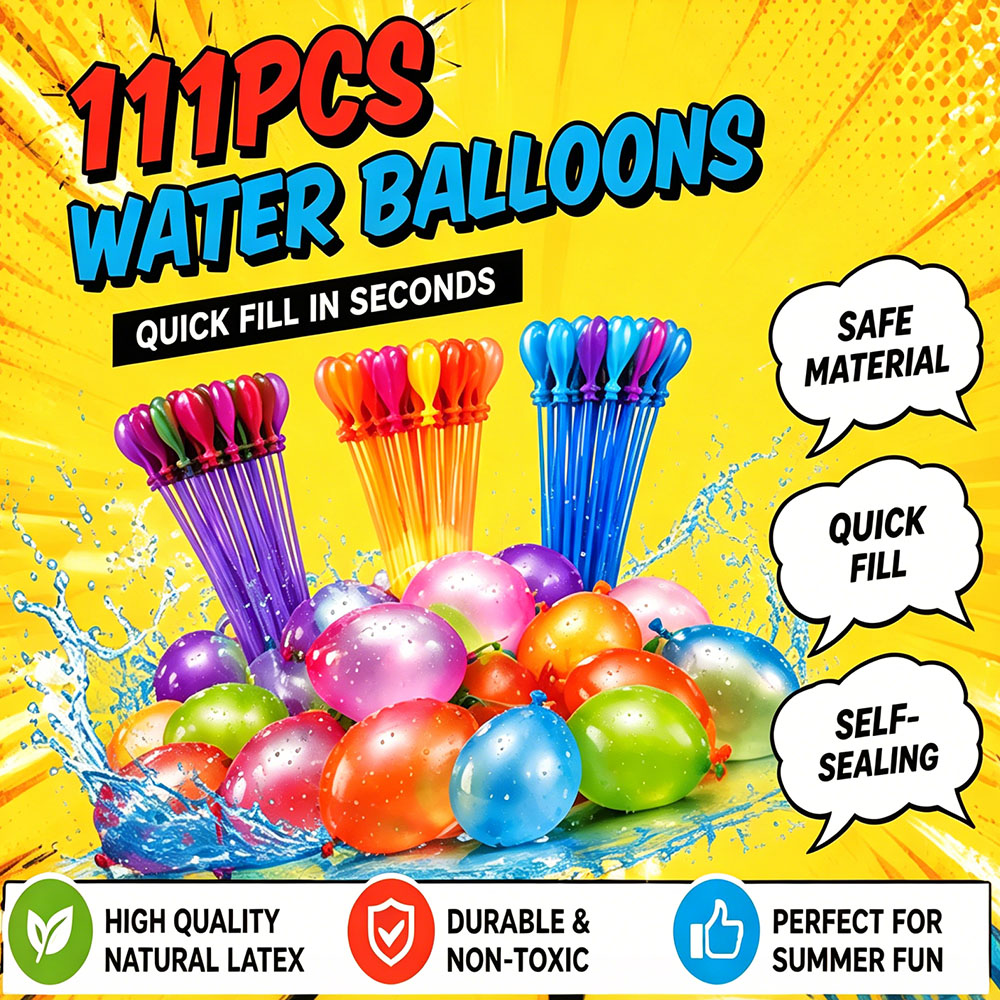Wedding Water Supply - Pack Combo de 111 Ballons d'Eau