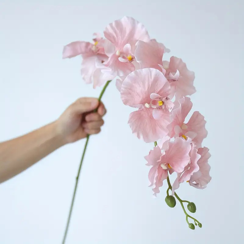 Wedding Arch Flower - Longue branche papillon orchidées fleurs artificielles