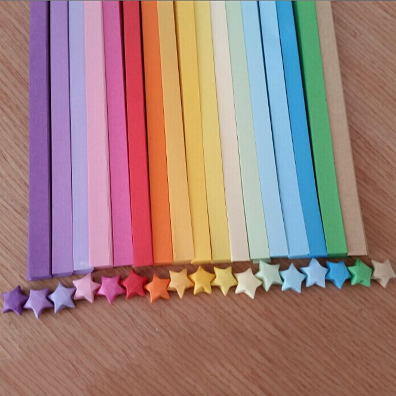 Papercraft Supply Ribbon - Bandes de papier Origami étoile porte-bonheur