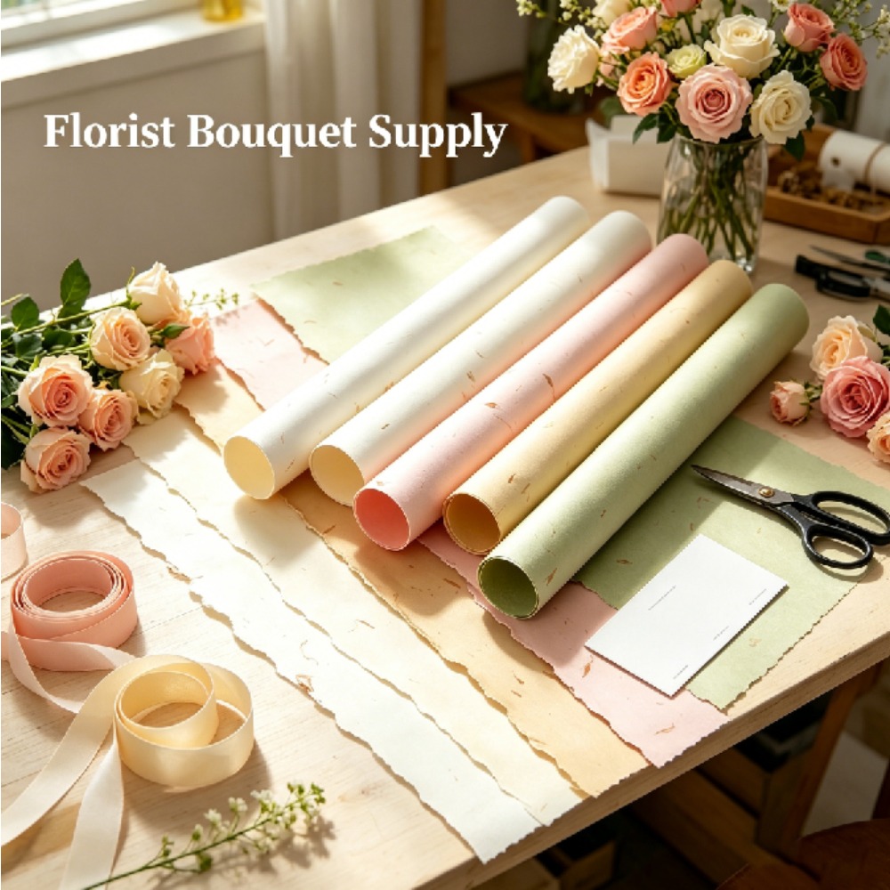 Papier d'emballage floral en p - Good Floral & Wedding Decor Supply avis et prix