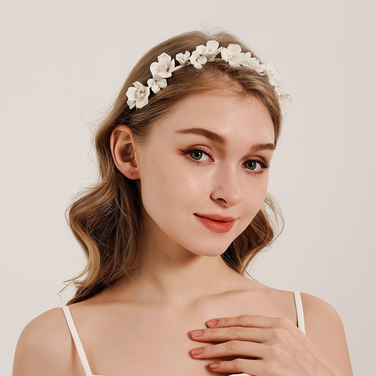 Efily mariée fleur blanche che - Wedding Arch Flower avis et prix