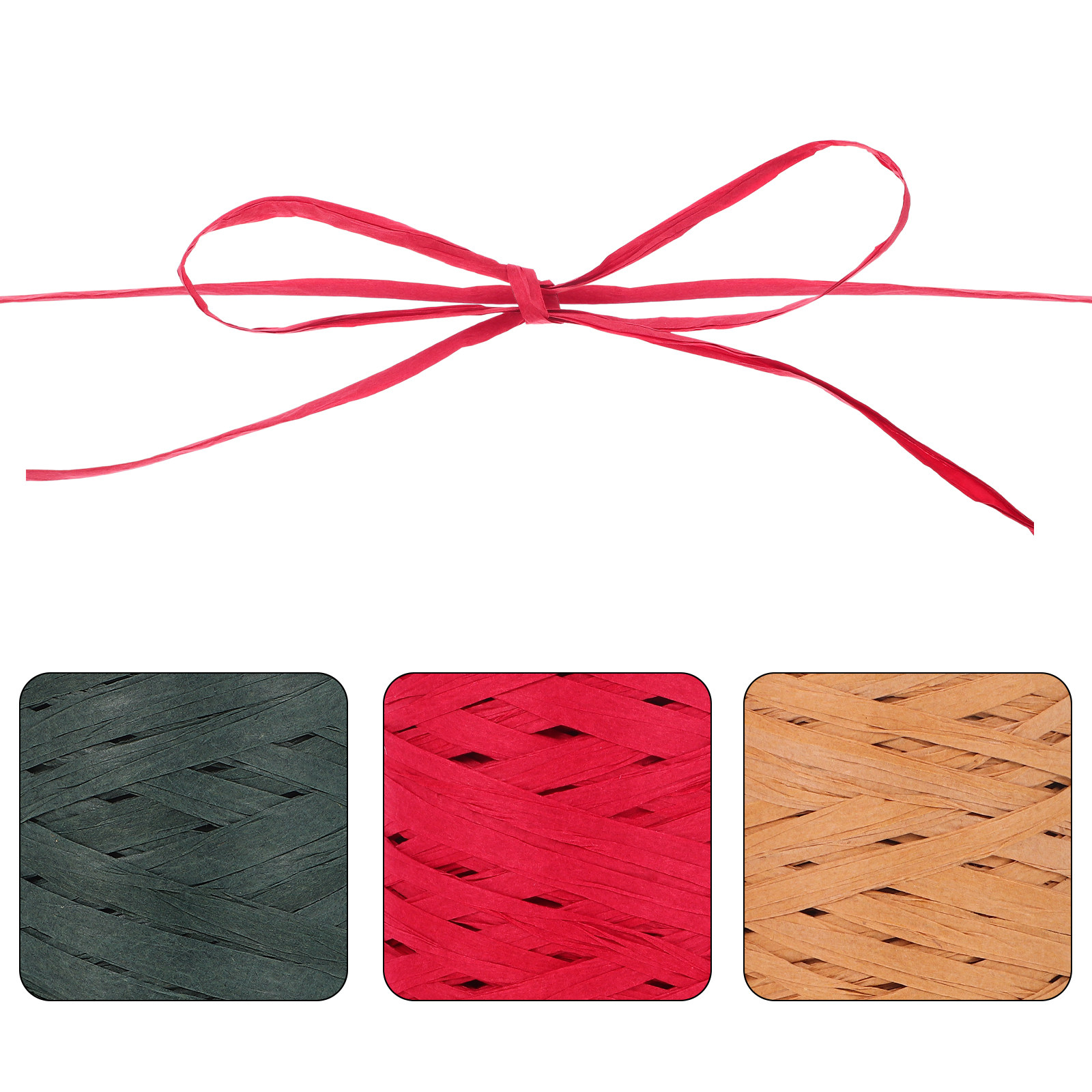 3 rouleaux de ruban en papier  - Papercraft Supply Ribbon avis et prix