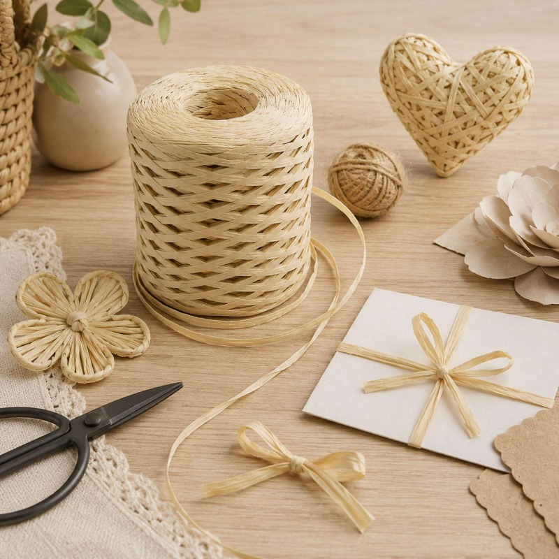 Ruban de papier rétro, ficelle - Papercraft Supply Ribbon avis et prix