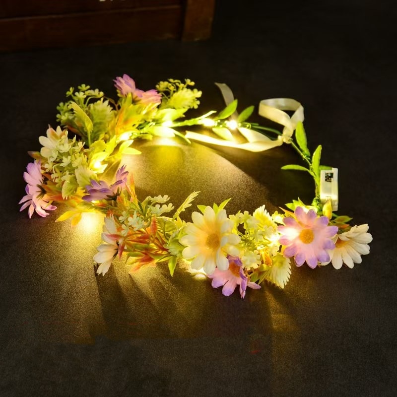 Couronne de fleurs lumineuse à - Wedding Arch Flower avis et prix