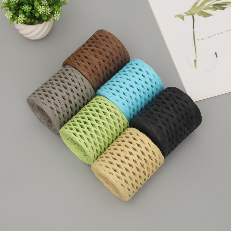 Ruban de corde de fil de raphi - Papercraft Supply Ribbon avis et prix