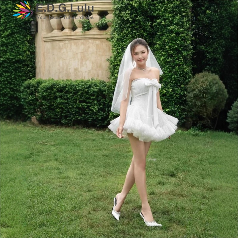 EDGLuLu bretelles nœud élégant - Wedding Lulu avis et prix