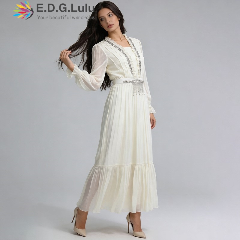 EDGLuLu Robe longue élégante e - Wedding Lulu avis et prix